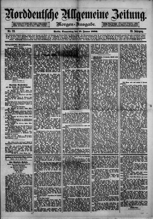 Norddeutsche allgemeine Zeitung vom 15.01.1880