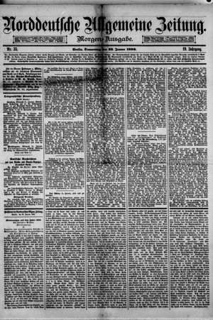 Norddeutsche allgemeine Zeitung vom 22.01.1880