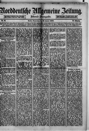 Norddeutsche allgemeine Zeitung vom 22.01.1880