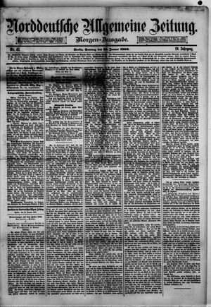 Norddeutsche allgemeine Zeitung vom 25.01.1880