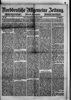 Norddeutsche allgemeine Zeitung vom 28.01.1880