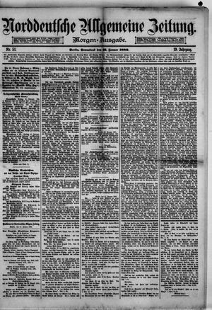 Norddeutsche allgemeine Zeitung vom 31.01.1880