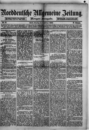 Norddeutsche allgemeine Zeitung vom 03.02.1880