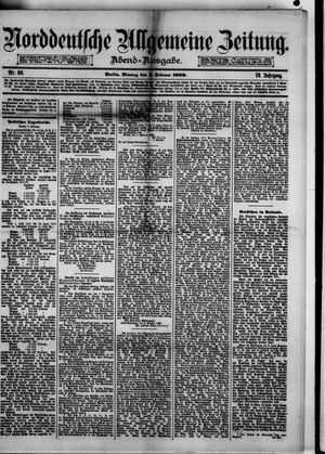 Norddeutsche allgemeine Zeitung vom 09.02.1880
