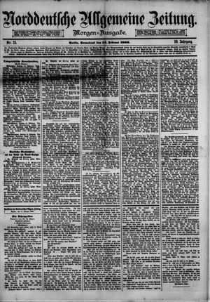 Norddeutsche allgemeine Zeitung vom 14.02.1880