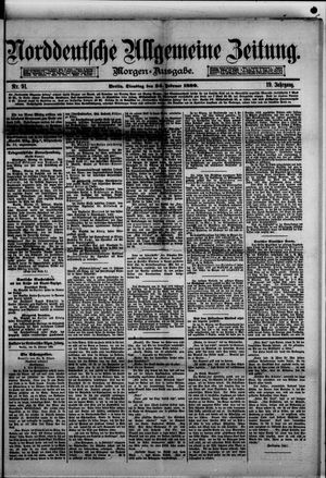 Norddeutsche allgemeine Zeitung on Feb 24, 1880