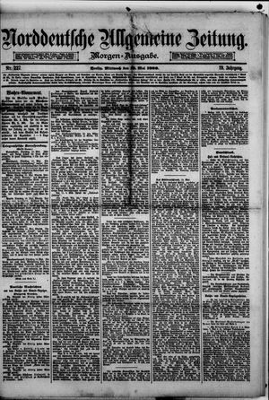Norddeutsche allgemeine Zeitung vom 19.05.1880
