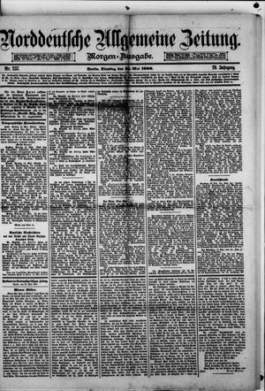 Norddeutsche allgemeine Zeitung vom 25.05.1880