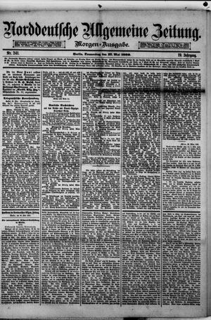 Norddeutsche allgemeine Zeitung on May 27, 1880