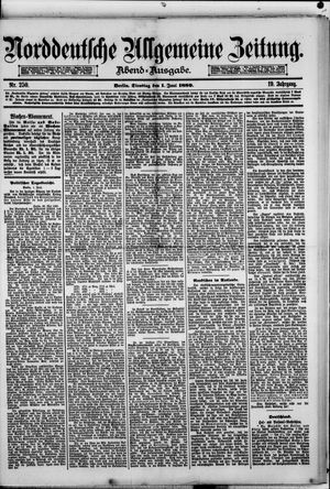 Norddeutsche allgemeine Zeitung on Jun 1, 1880