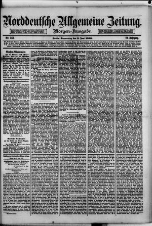 Norddeutsche allgemeine Zeitung vom 03.06.1880