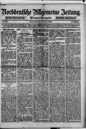 Norddeutsche allgemeine Zeitung vom 05.06.1880