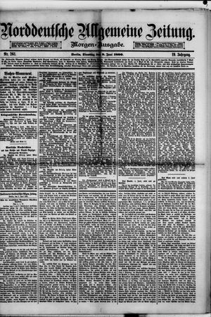 Norddeutsche allgemeine Zeitung vom 08.06.1880