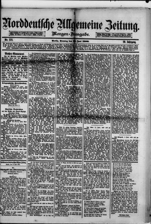 Norddeutsche allgemeine Zeitung vom 13.06.1880