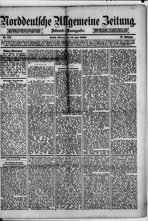 Norddeutsche allgemeine Zeitung vom 14.06.1880