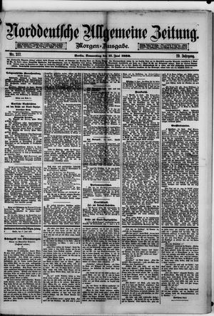 Norddeutsche allgemeine Zeitung vom 17.06.1880