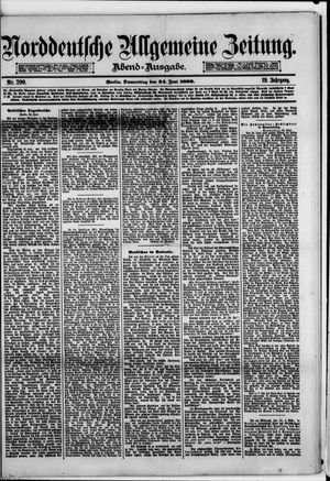 Norddeutsche allgemeine Zeitung vom 24.06.1880