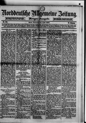 Norddeutsche allgemeine Zeitung vom 01.07.1880