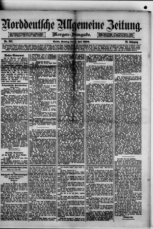 Norddeutsche allgemeine Zeitung on Jul 4, 1880