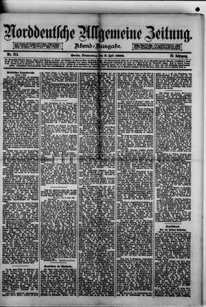 Norddeutsche allgemeine Zeitung on Jul 8, 1880