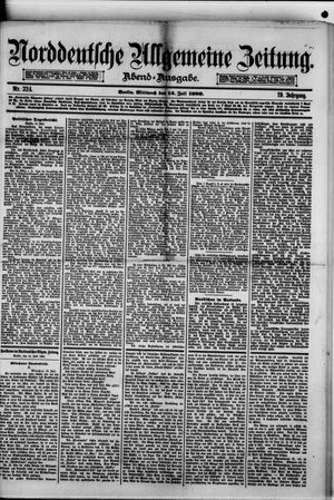 Norddeutsche allgemeine Zeitung vom 14.07.1880