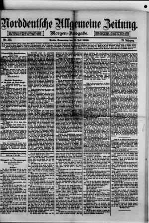 Norddeutsche allgemeine Zeitung vom 15.07.1880
