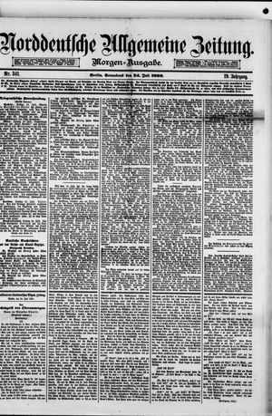 Norddeutsche allgemeine Zeitung vom 24.07.1880