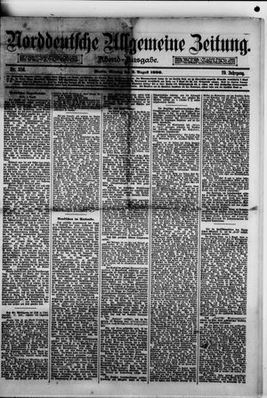 Norddeutsche allgemeine Zeitung vom 02.08.1880