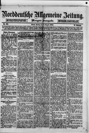 Norddeutsche allgemeine Zeitung vom 06.08.1880