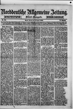 Norddeutsche allgemeine Zeitung vom 06.08.1880