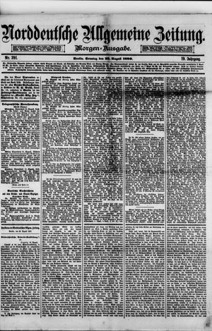 Norddeutsche allgemeine Zeitung vom 22.08.1880