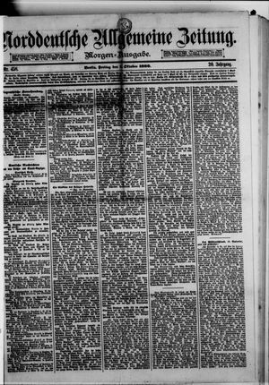 Norddeutsche allgemeine Zeitung vom 01.10.1880