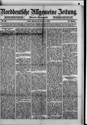 Norddeutsche allgemeine Zeitung vom 06.10.1880