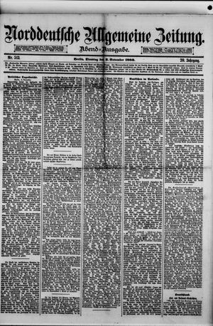 Norddeutsche allgemeine Zeitung on Nov 2, 1880