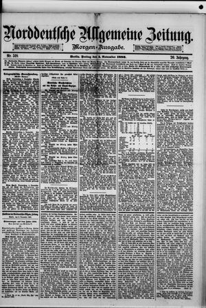 Norddeutsche allgemeine Zeitung vom 05.11.1880