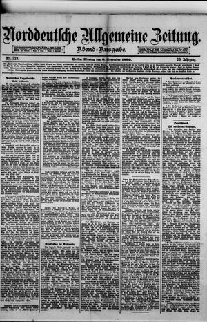 Norddeutsche allgemeine Zeitung vom 08.11.1880