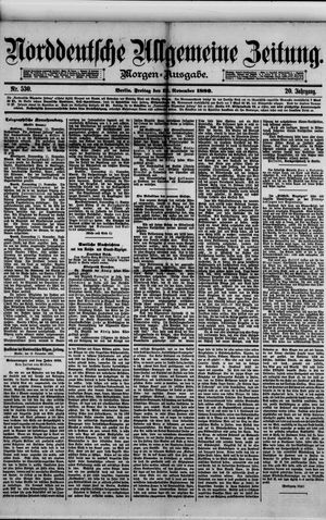 Norddeutsche allgemeine Zeitung vom 12.11.1880