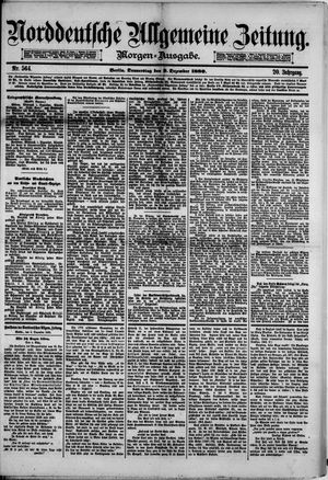 Norddeutsche allgemeine Zeitung on Dec 2, 1880