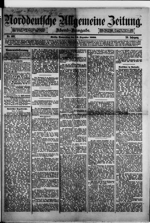 Norddeutsche allgemeine Zeitung vom 23.12.1880