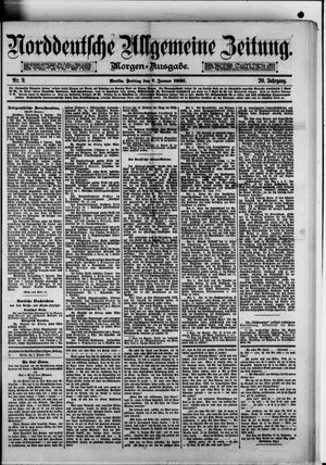Norddeutsche allgemeine Zeitung on Jan 7, 1881