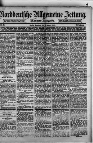 Norddeutsche allgemeine Zeitung vom 08.01.1881