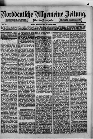 Norddeutsche allgemeine Zeitung vom 08.01.1881