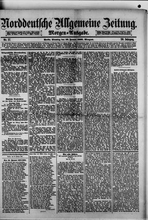 Norddeutsche allgemeine Zeitung on Jan 18, 1881