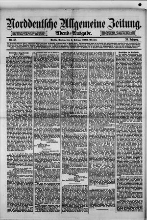 Norddeutsche allgemeine Zeitung on Feb 4, 1881