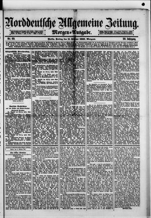 Norddeutsche allgemeine Zeitung vom 11.02.1881