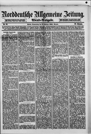Norddeutsche allgemeine Zeitung vom 17.02.1881