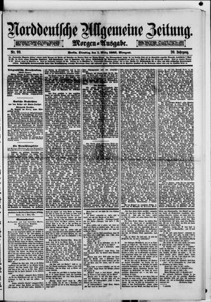 Norddeutsche allgemeine Zeitung vom 01.03.1881