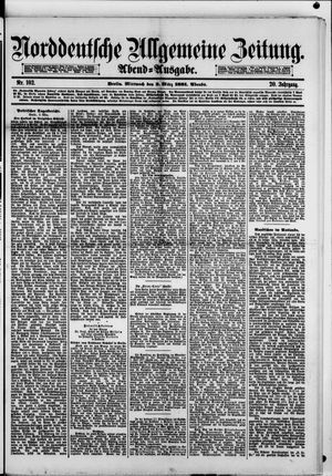 Norddeutsche allgemeine Zeitung vom 02.03.1881