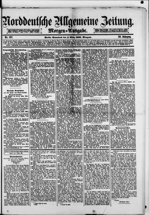 Norddeutsche allgemeine Zeitung vom 05.03.1881