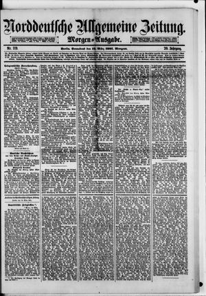 Norddeutsche allgemeine Zeitung vom 12.03.1881